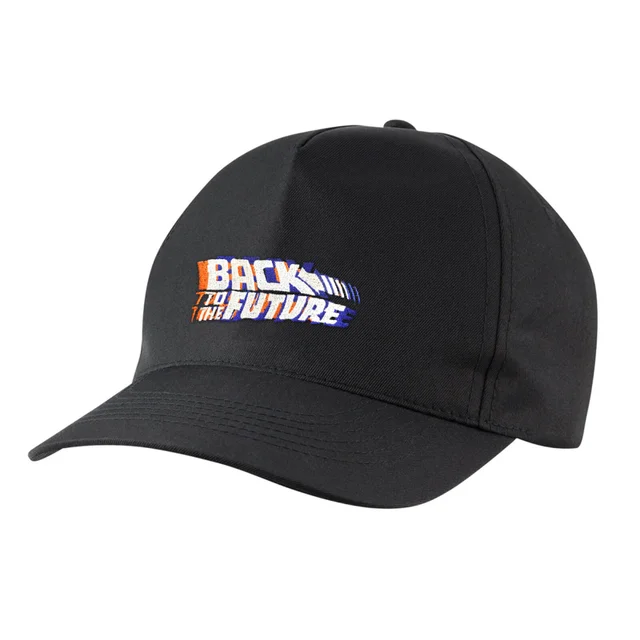 Retour vers le Futur Casquette - Noir