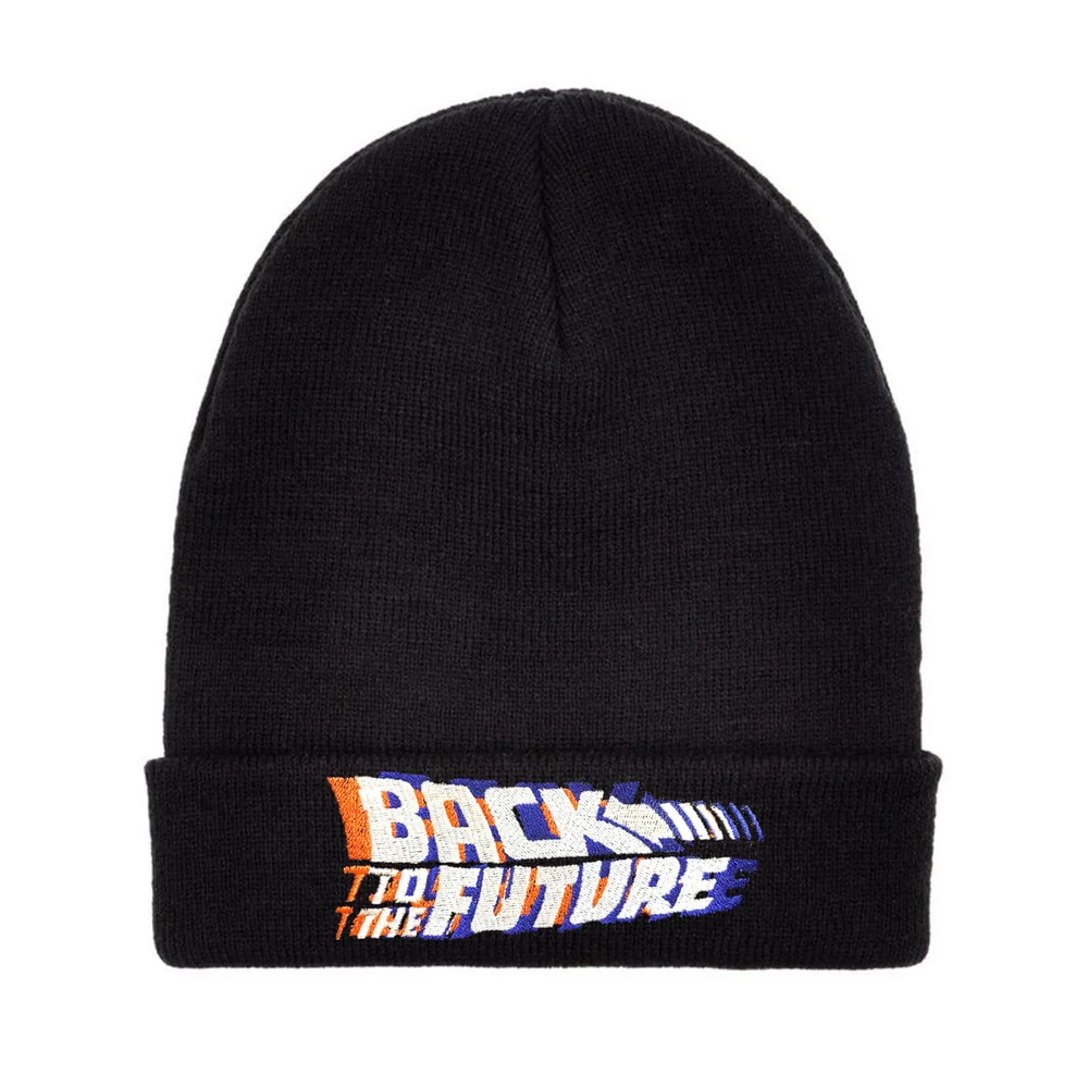 Retour vers le Futur Beanie - Noir Image 1
