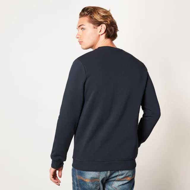 Retour vers le Futur Tri Sunset Unisexe Pull - Bleu Marine