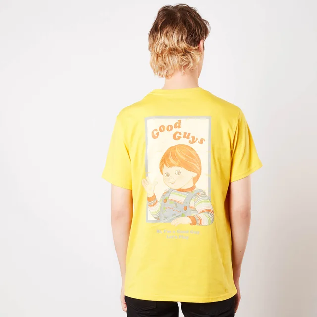 Chucky Good Guys Retro Homme T-Shirt - Jaune