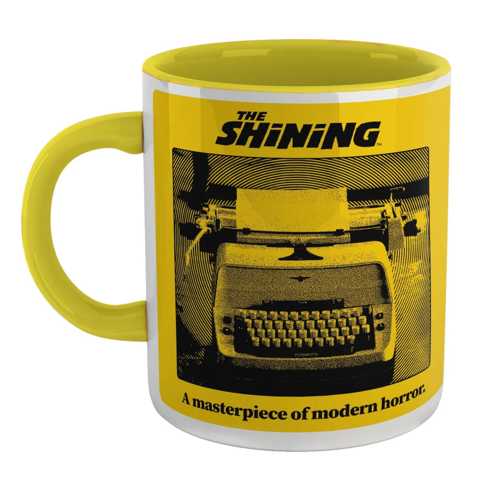 The Shining All Work And No Play Tasse - Blanc/Jaune Image 1