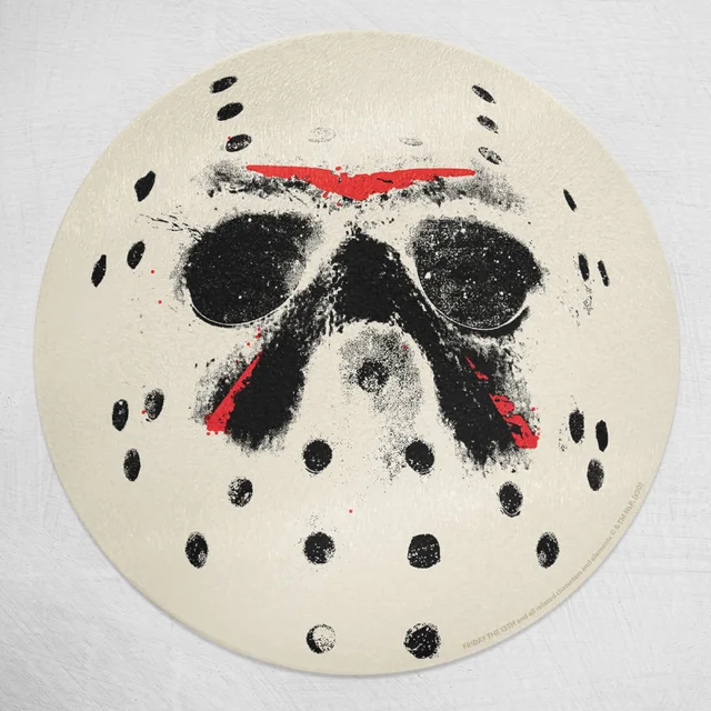 Friday 13th Jason Voorhees Round Planche à Découper