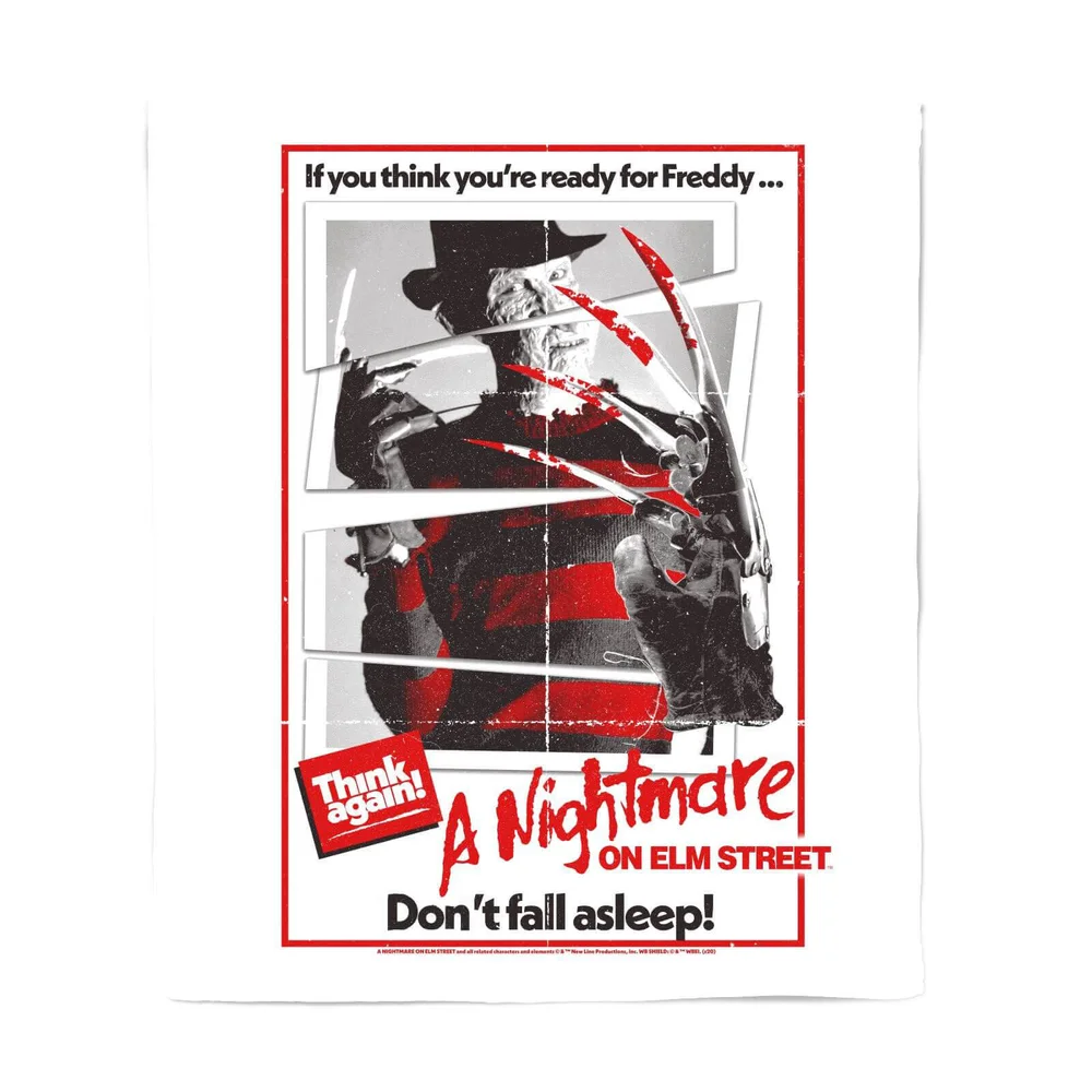 A Nightmare On Elm Street Freddy Kreuger Couverture Plaid - M Image 1