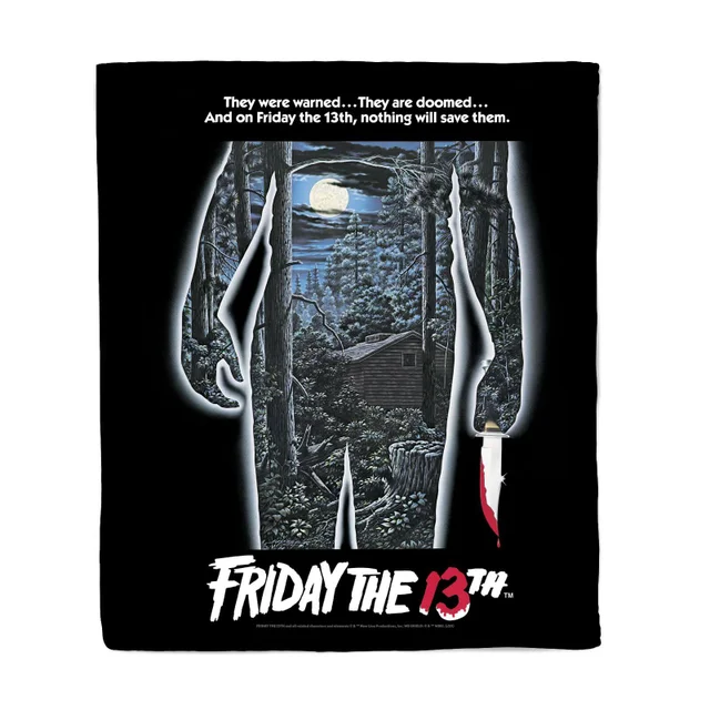 Friday 13th Couverture Plaid