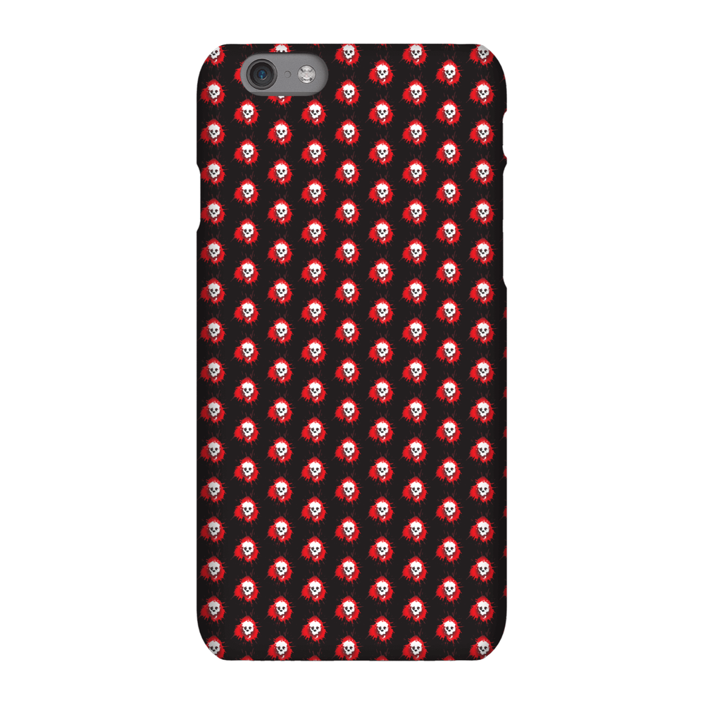 Grimmfest Skull Logo Pattern Phone Case for iPhone and Android - iPhone 5/5s - Coque Simple Matte Image 1