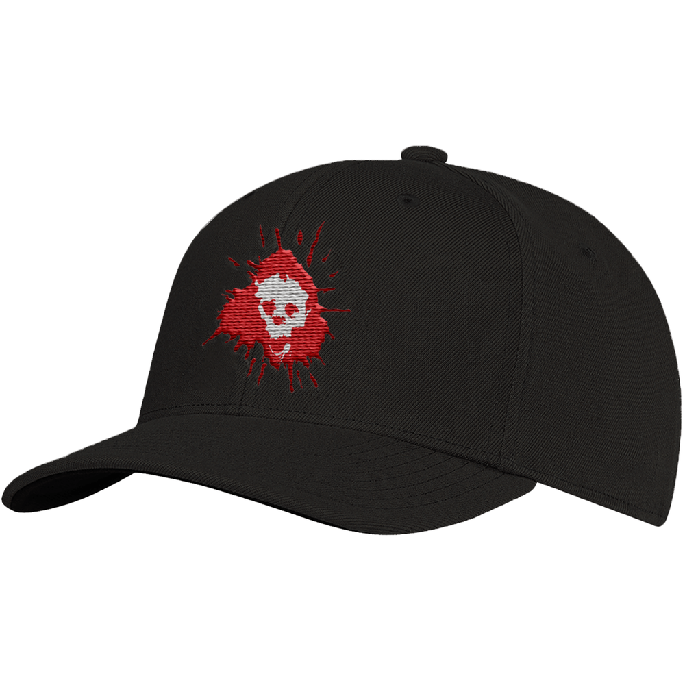 Grimmfest Skull Logo Embroidered Cap Image 1