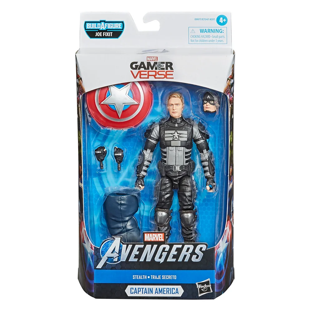 Hasbro Marvel Legends Series Gamerverse Figurine articulée Captain America Furtif Image 1