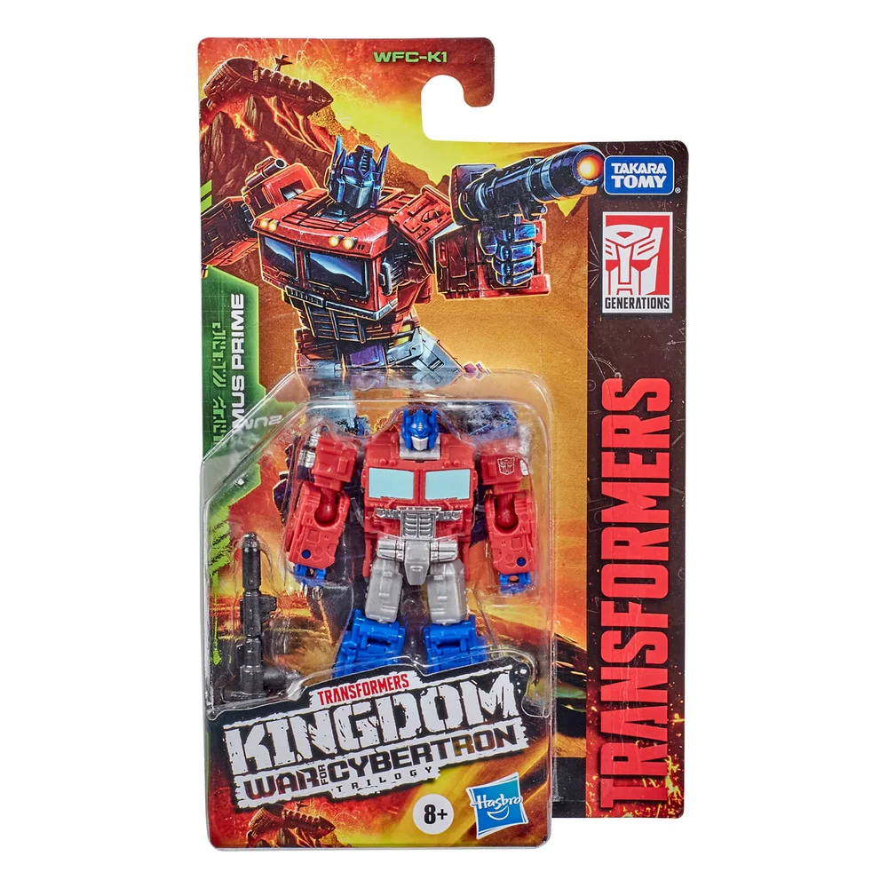 Hasbro Transformers Generations Guerre pour Cybertron : Kingdom Core Class WFC - Figurine articulée K1 Optimus Prime Image 1