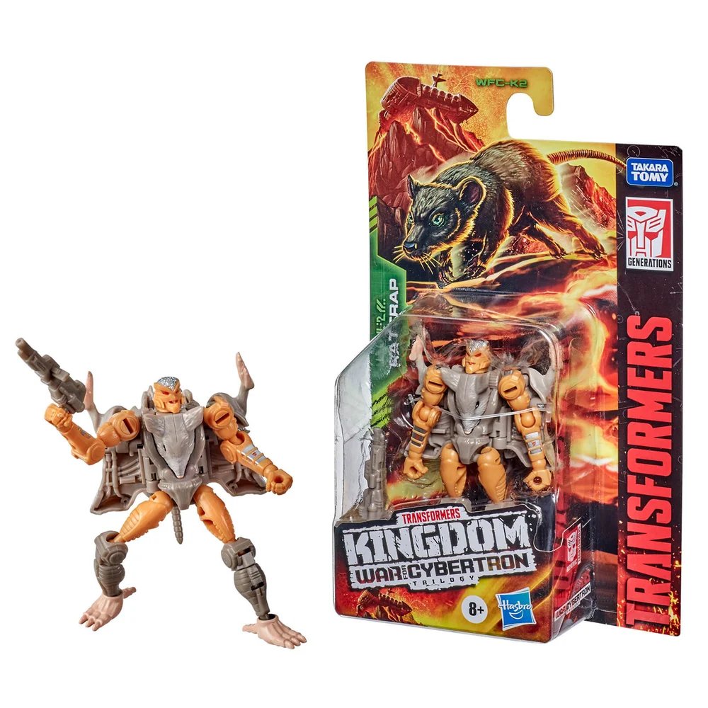 Hasbro Transformers Generations Guerre pour Cybertron : Kingdom Core Class WFC - Figurine articulée K2 Rattrap Image 1