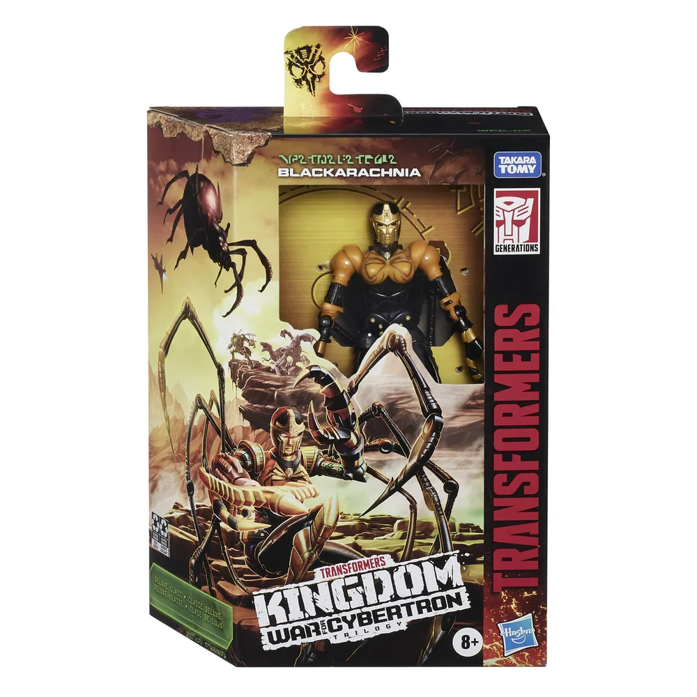 Hasbro Transformers Generations Guerre pour Cybertron : Kingdom Deluxe WFC-K5 Figurine articulée Blackarachnia Image 1