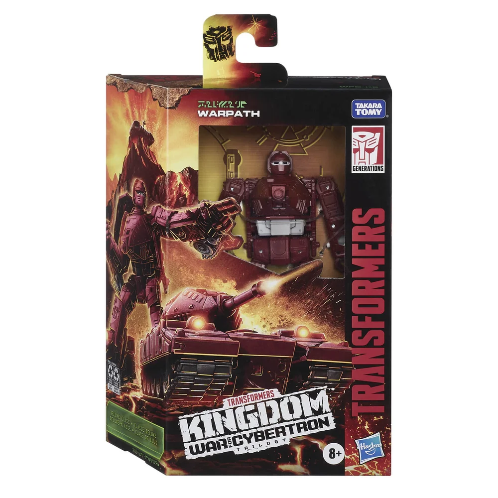Hasbro Transformers Generations Guerre pour Cybertron : Kingdom Deluxe WFC-K6 Figurine articulée Warpath Image 1