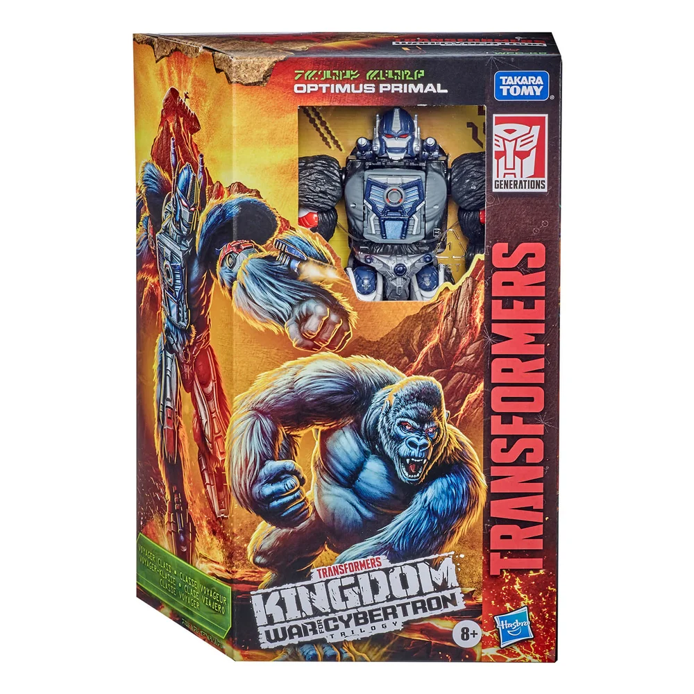 Hasbro Transformers Generations Guerre pour Cybertron : Kingdom Voyager WFC-K8 Figurine articulée Optimus Prime Image 1