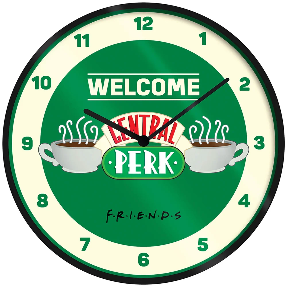 Friends Central Perk Clock 10 Inch Image 1