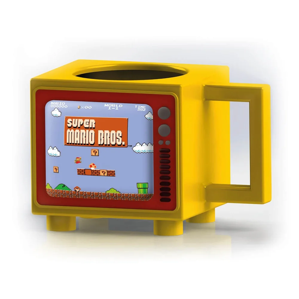 Mug Thermoreactif Nintendo Super Mario Retro TV Image 1