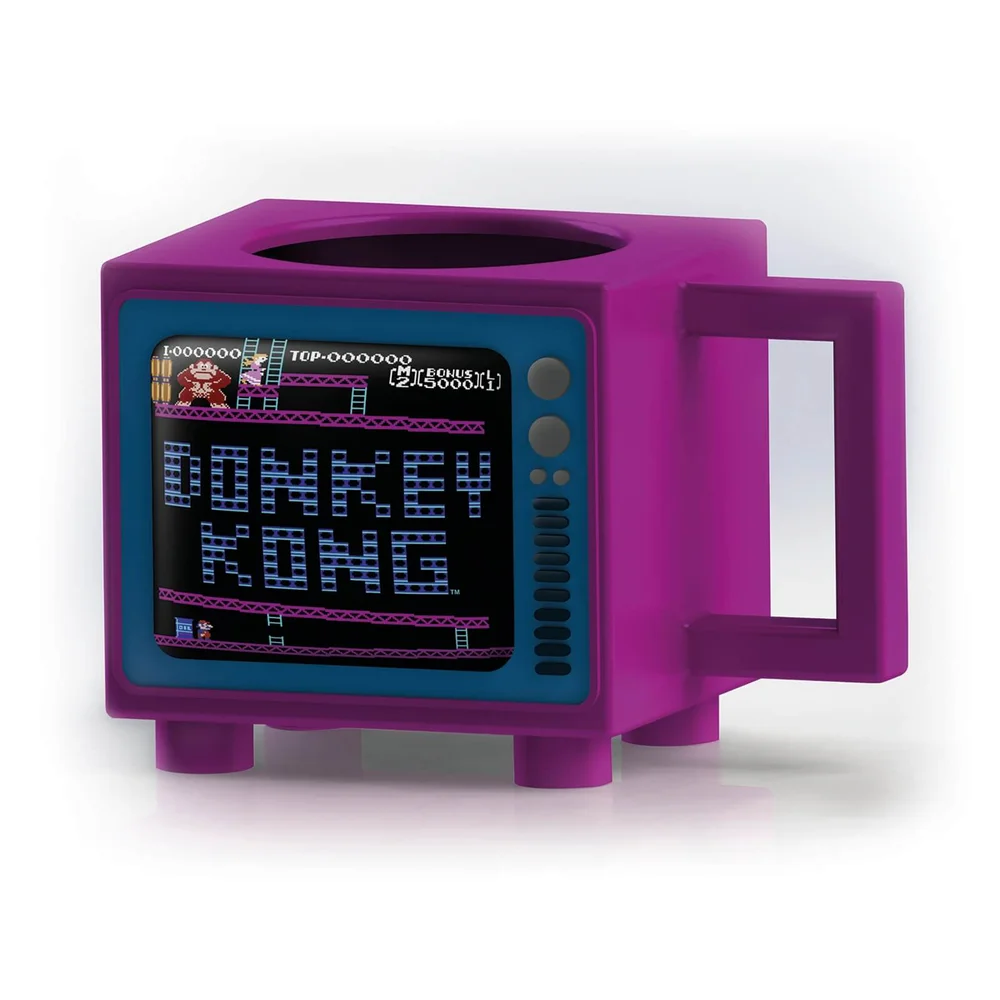 Mug Thermoreactif Nintendo Donkey Kong Retro TV Image 1