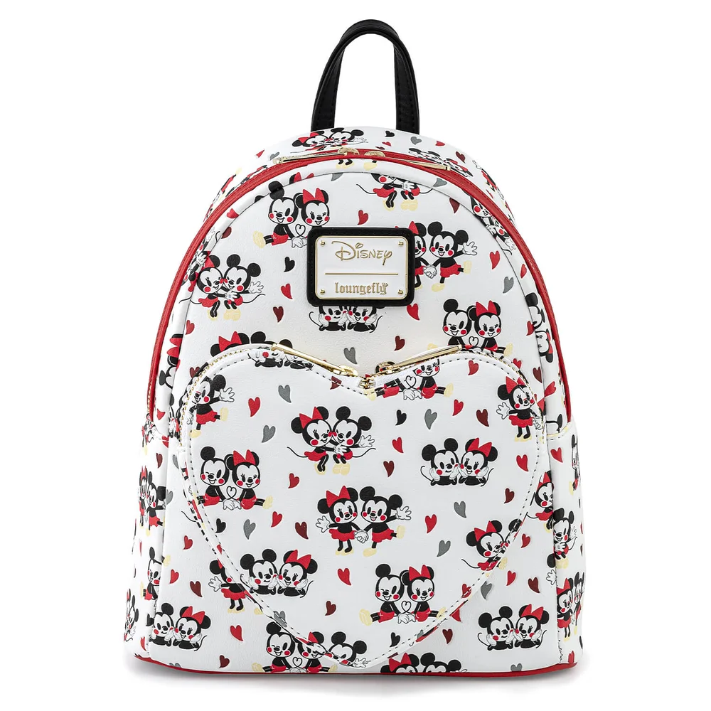 Loungefly Disney Mini Sac à Dos Mickey & Minnie Image 1