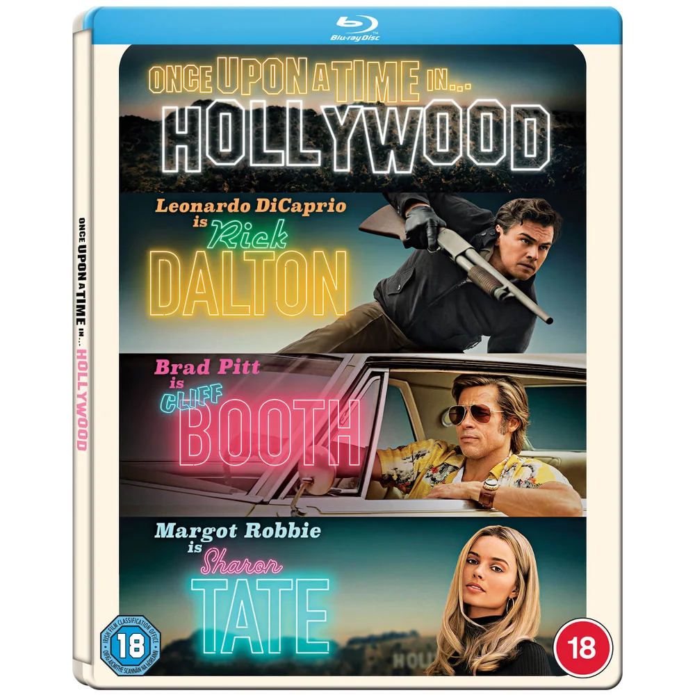 Once Upon a Time… in Hollywood - Blu-ray Coffret Exclusivité Zavvi Image 1