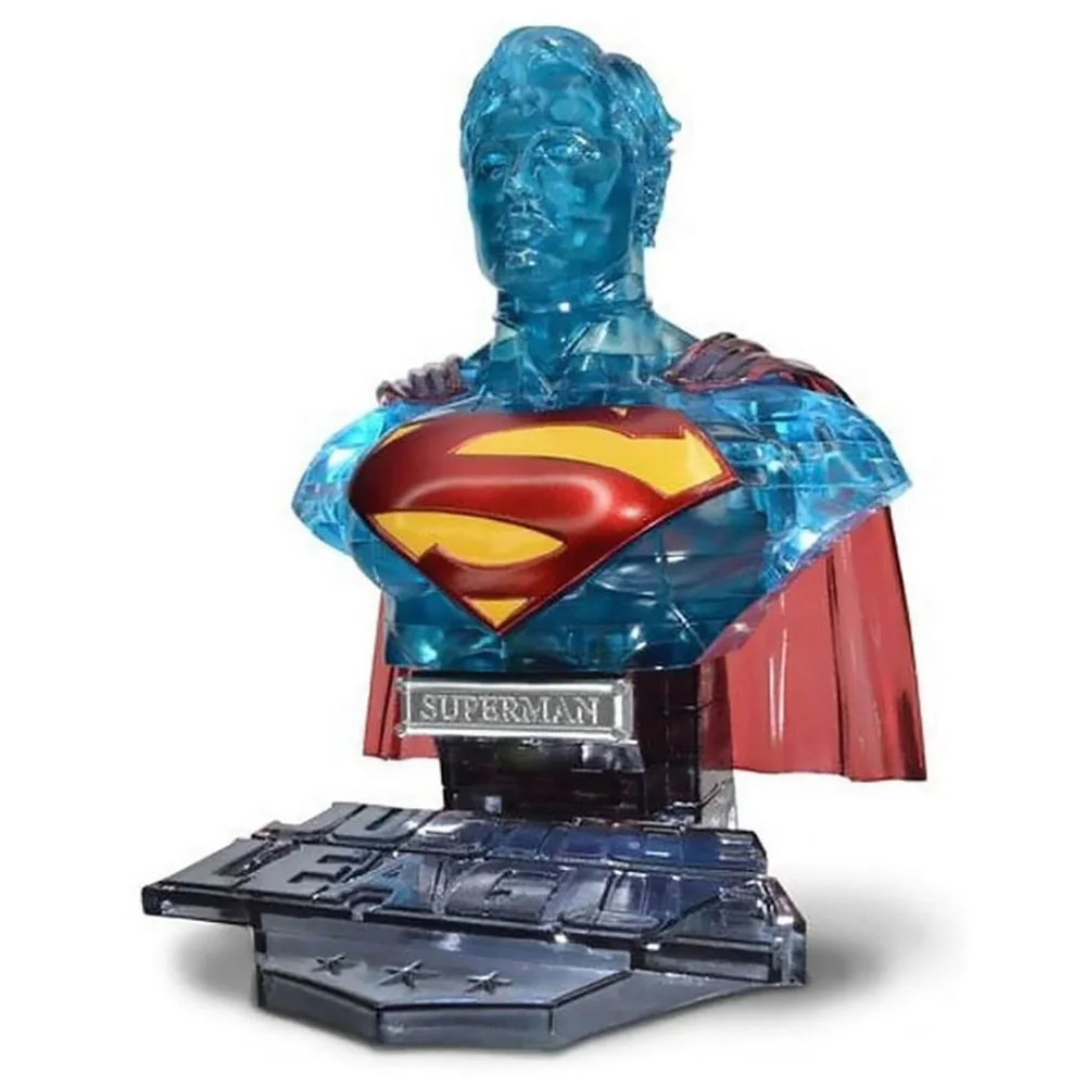DC Comics Superman Clear 72 Piece 3D Jigsaw Puzzle Image 1