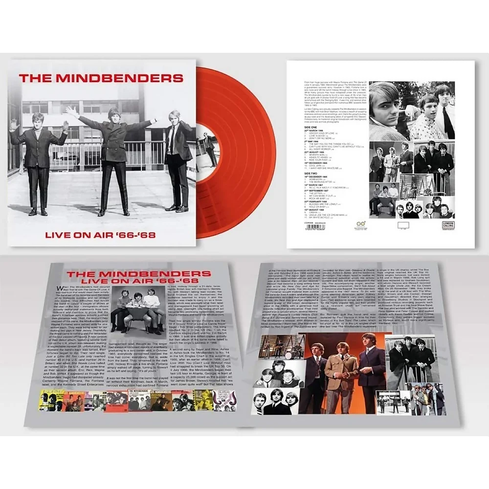 Mindbenders - Live On Air '66 - '68 (Vinyle rouge) LP Image 1