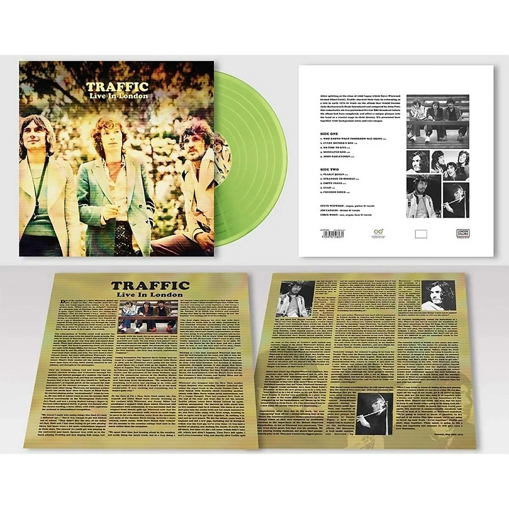 Traffic - Live In London LP Image 1
