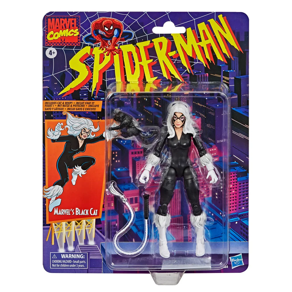 Hasbro Marvel Legends 15 cm Marvel's Black Cat Vintage Collection Figurine Image 1