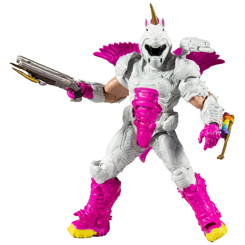 McFarlane Doom Slayer Doomicorn Variant Figurine articulée 18 cm - Exclusivité Zavvi Image 1