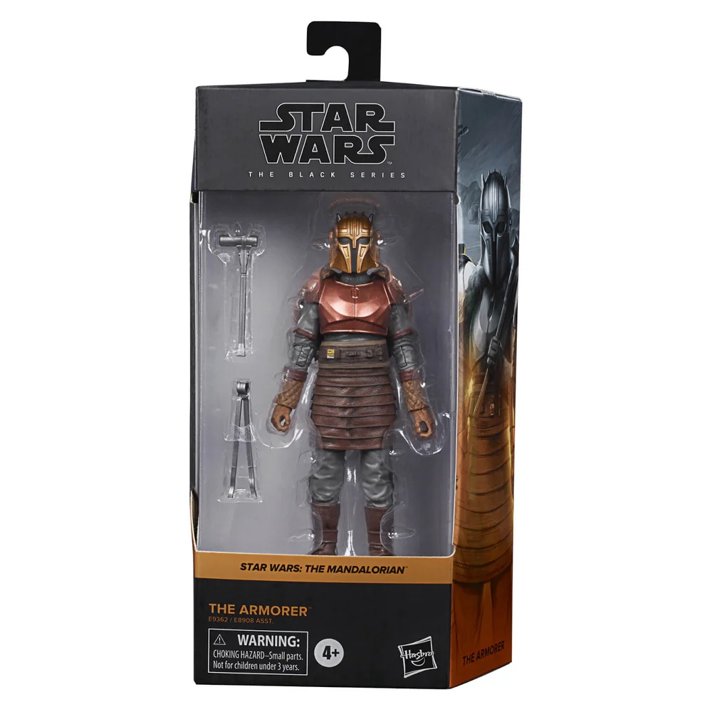 Hasbro Star Wars The Mandalorian Black Series Armorer Figurine articulée Image 1