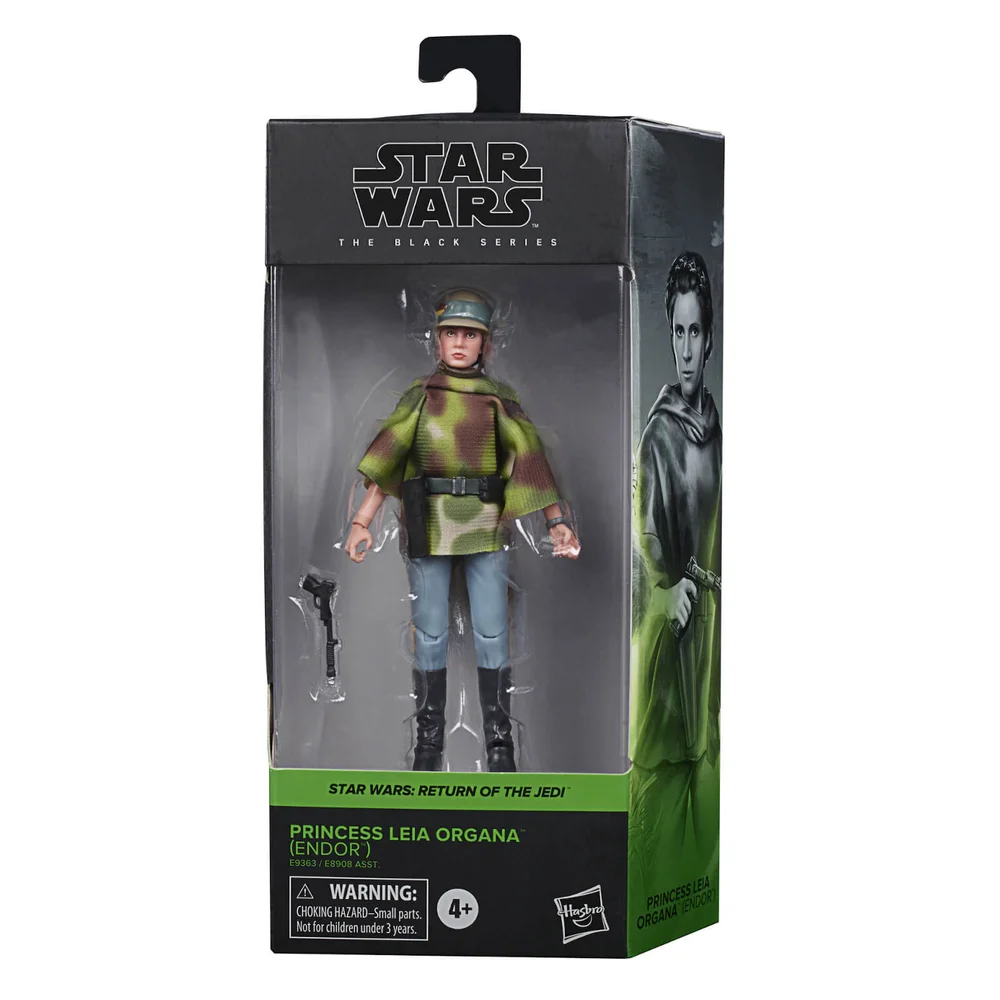 Hasbro Star Wars The Black Series Figurine articulée Princesse Leia Organa (Endor) Image 1
