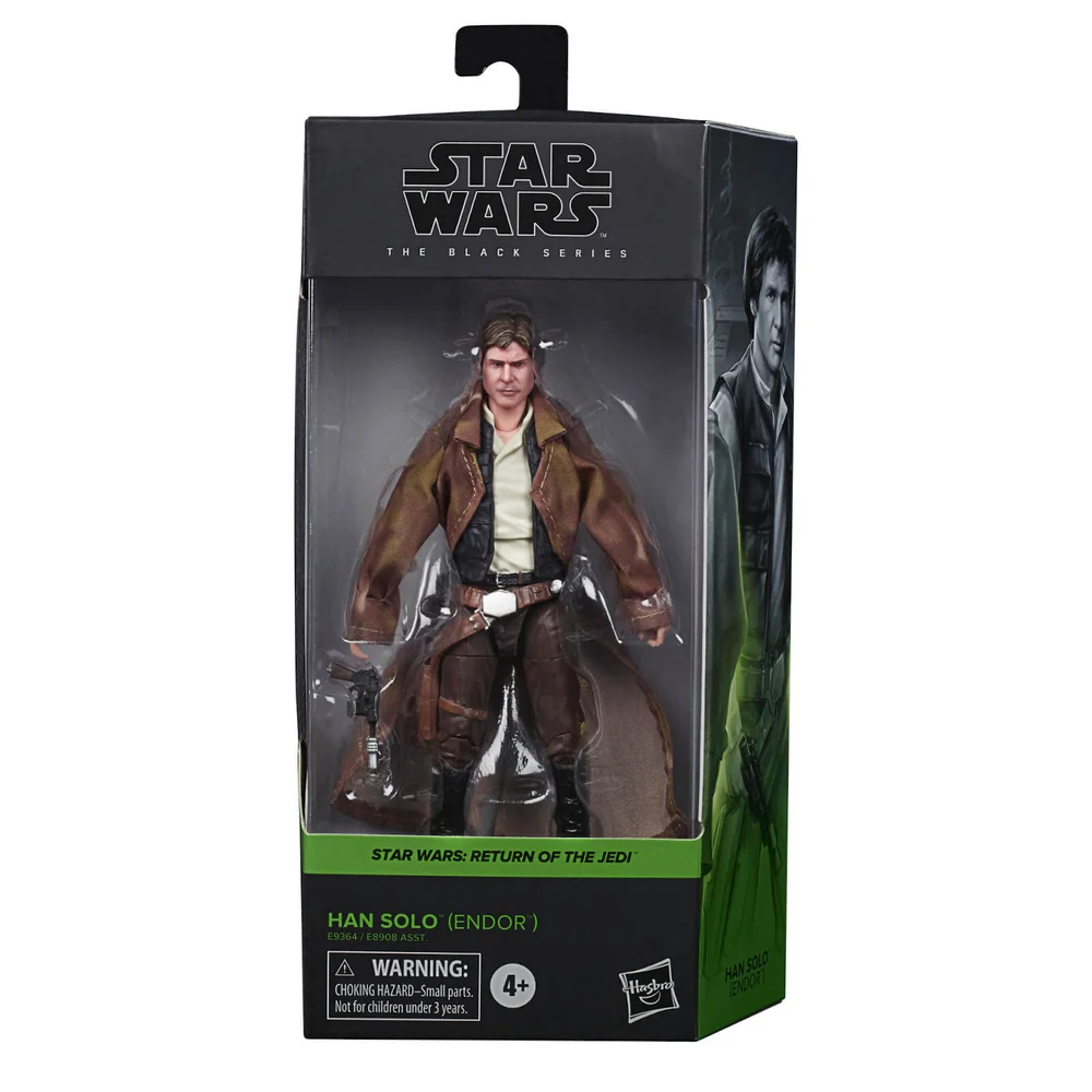 Hasbro Star Wars The Black Series Figurine articulée Han Solo (Endor) Image 1