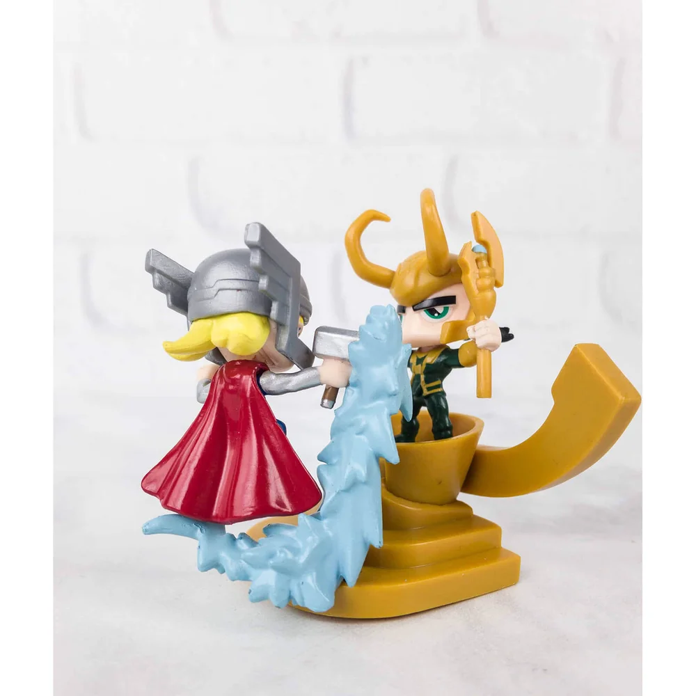 Figurine Exclusive Marvel Thor vs Loki LC 8 cm Image 1