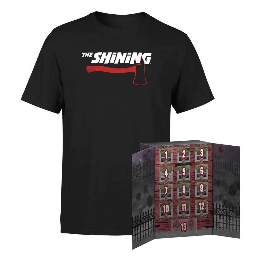 Lot Calendrier Funko Pop! Décompte 13 Jours Halloween + T-shirt Shining - Homme - S - Noir Image 1