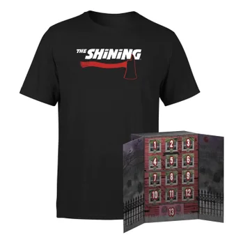 Lot Calendrier Funko Pop! Décompte 13 Jours Halloween + T-shirt Shining