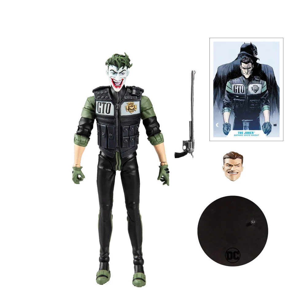 McFarlane DC Multiverse Figurine articulée 18 cm - White Knight - Joker Image 1