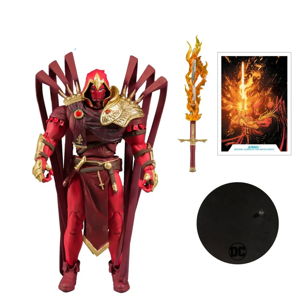 McFarlane DC Multiverse Figurine articulée 18 cm - White Knight - Azrael Image 1