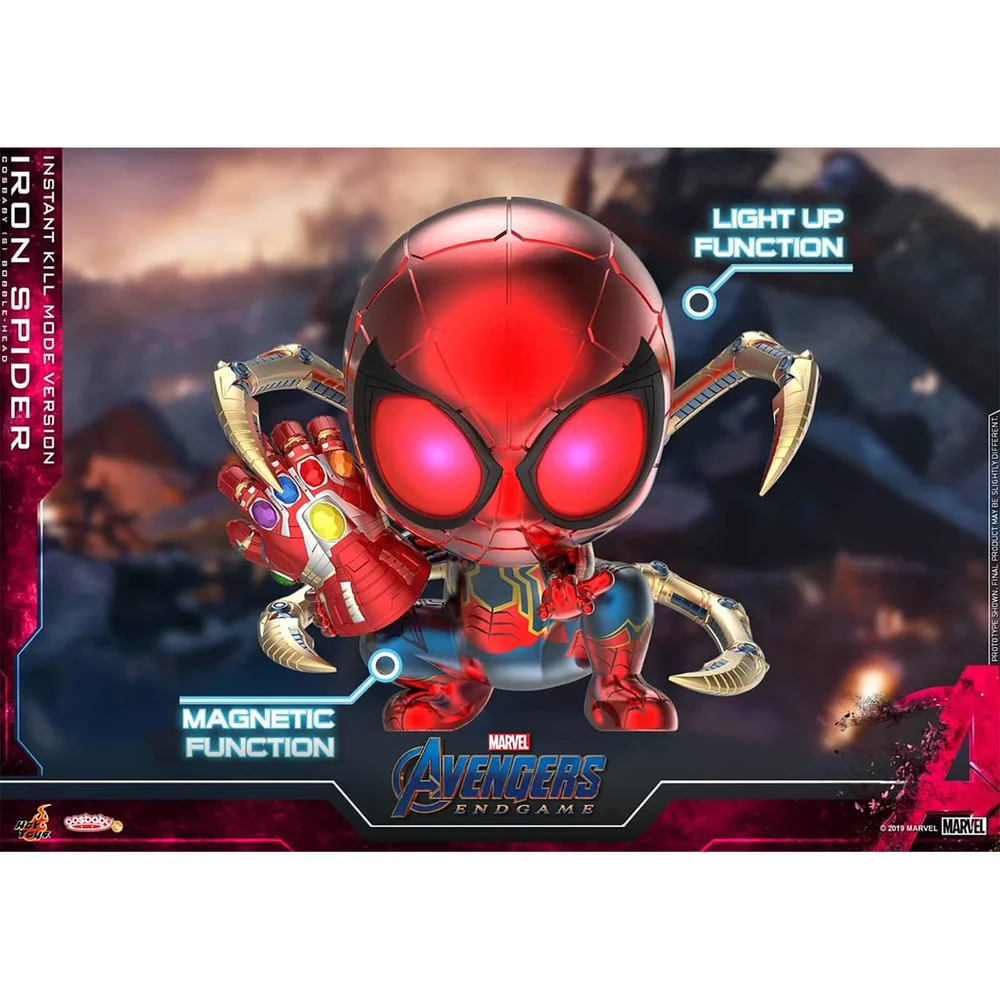 Hot Toys Cosbaby Marvel Avengers : Endgame - Figurine Iron Spider (Version Instant Kill Mode) Image 1