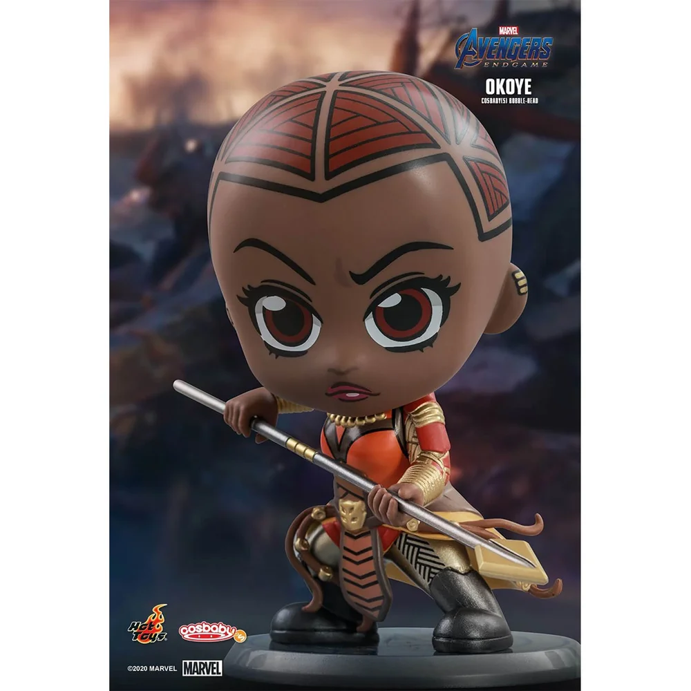 Hot Toys Cosbaby Marvel Avengers : Endgame - Figurine Okoye Image 1