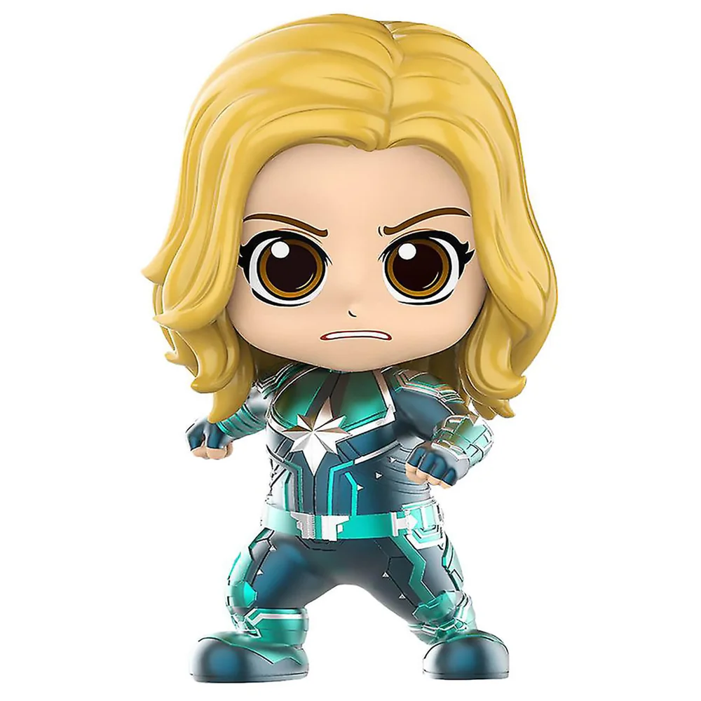 Hot Toys Cosbaby Marvel Captain Marvel - Figurine Captain Marvel (version Starforce) Image 1