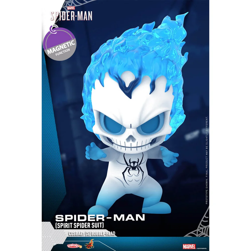 Hot Toys Cosbaby Marvel's Spider-Man PS4 - Figurine Spider-Man (Costume Spirit Spider) Image 1