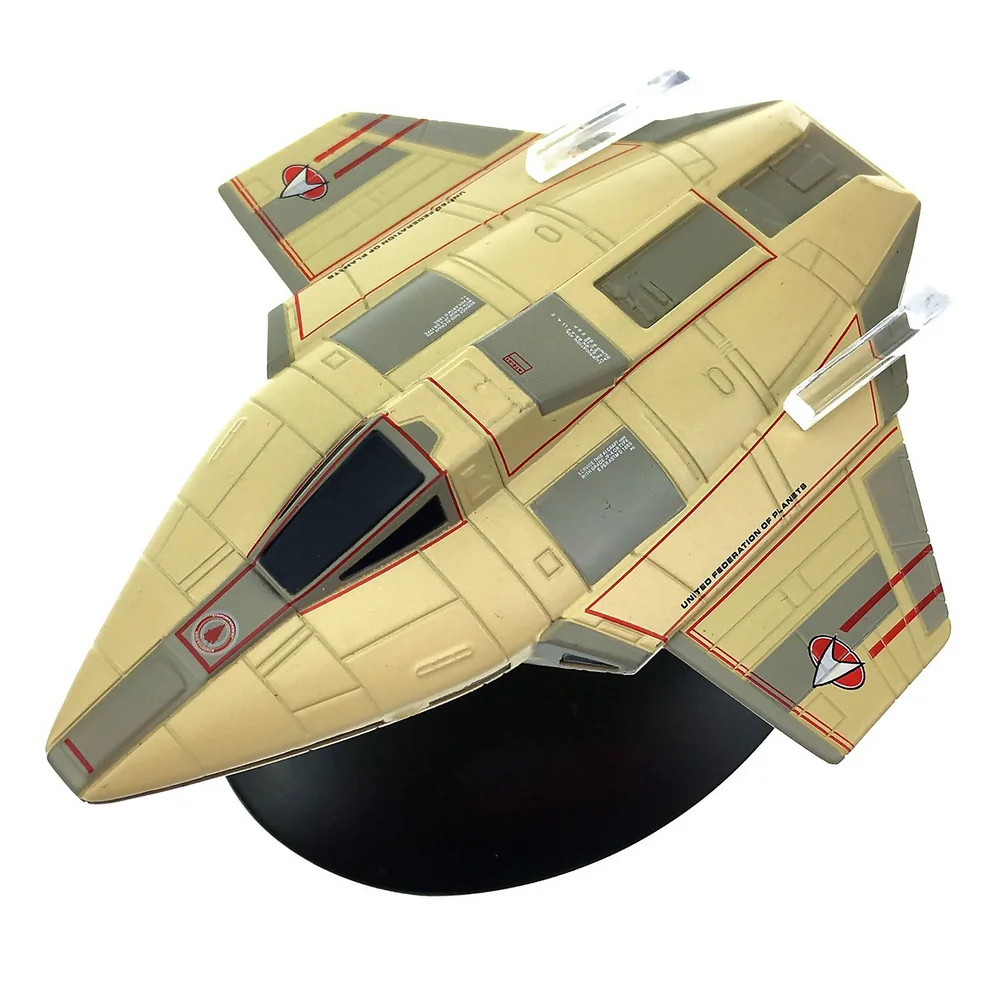 Eaglemoss Star Trek Réplique moulée de vaisseau - Vaisseau d'entraînement Académie Starfleet Mo Image 1