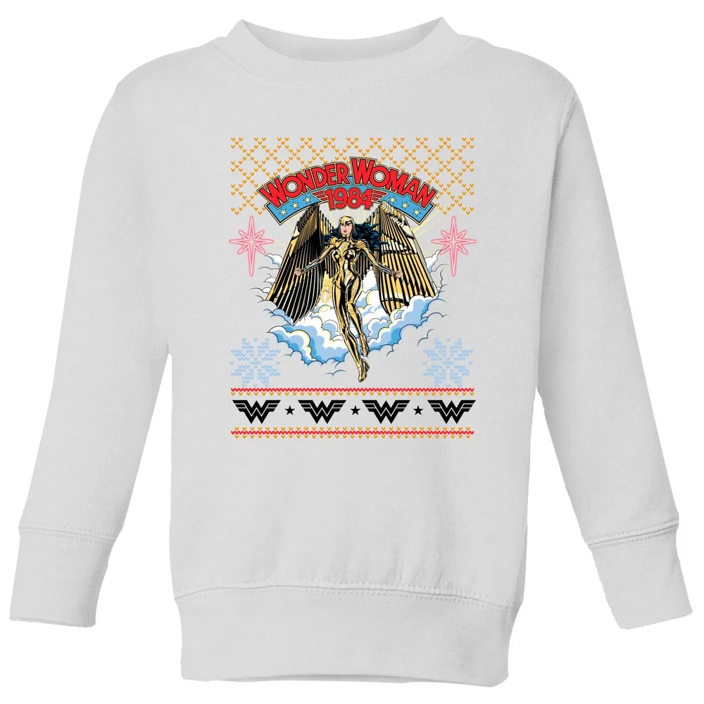 Wonder Women 1984 Kids' Sweatshirt - White - 11-12 ans Image 1