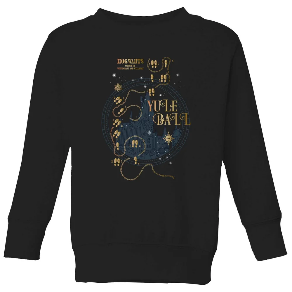 Harry Potter Hogwarts Yule Ball Kids' Sweatshirt - Black - 3-4 ans Image 1