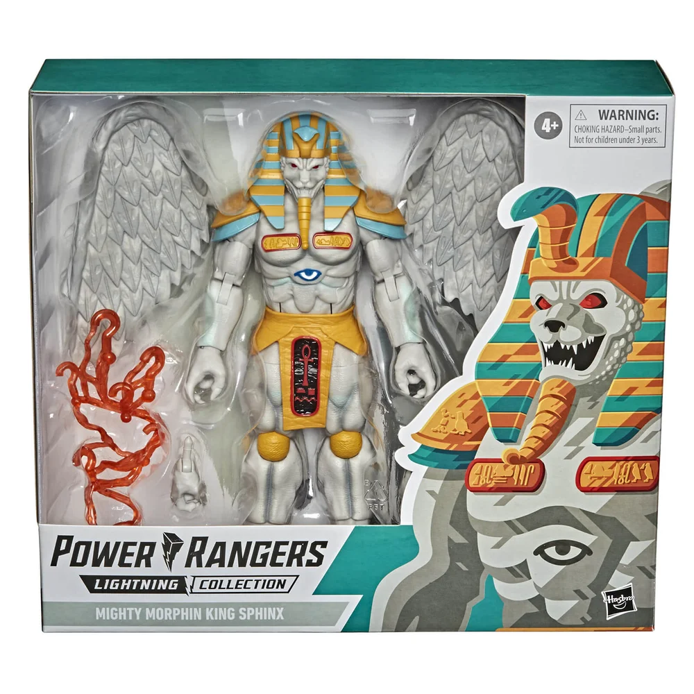 Hasbro Power Rangers Lightning Collection Monsters Mighty Morphin King Sphinx Figurine articulée Image 1