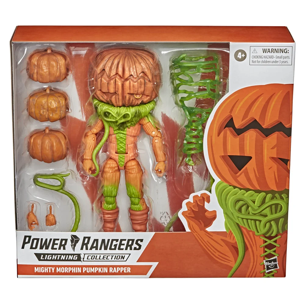 Hasbro Power Rangers Lightning Collection Monsters Mighty Morphin Pumpkin Rapper Figurine articulée Image 1