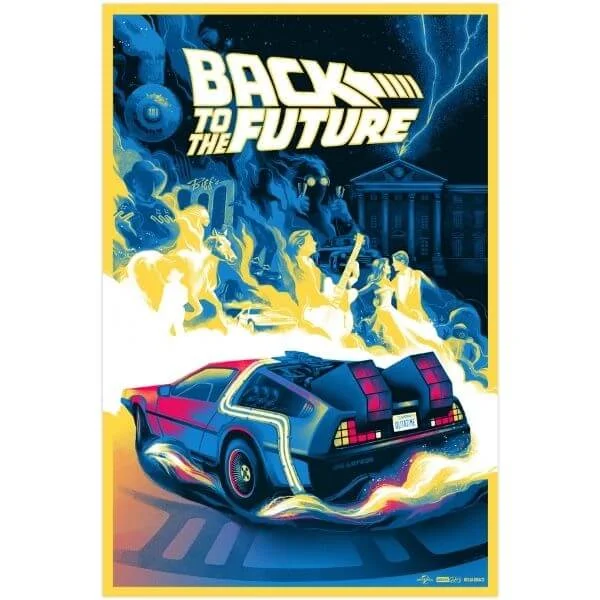 Retour vers le Futur Impression Officielle par Bella Grace - 60*91 cm Image 1
