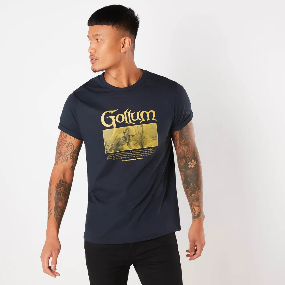Le Seigneur des Anneaux, Gollum - T-Shirt Homme - Marine - S Image 1
