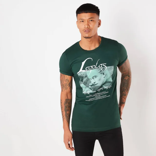 Le Seigneur des Anneaux, Legolas Prince de Mirkwood - T-Shirt Homme - Vert