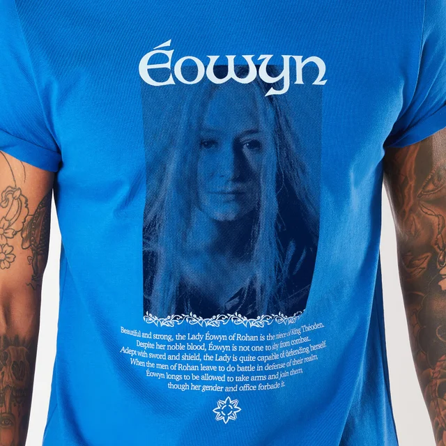 Le Seigneur des Anneaux, Eowyn, La Jeune Fille Au Bouclier - T-Shirt Homme - Bleu Royal