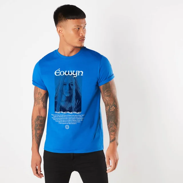 Le Seigneur des Anneaux, Eowyn, La Jeune Fille Au Bouclier - T-Shirt Homme - Bleu Royal