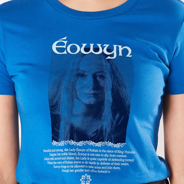 Le Seigneur des Anneaux, Eowyn The Shieldmaiden- T-Shirt Femme - Bleu Royal