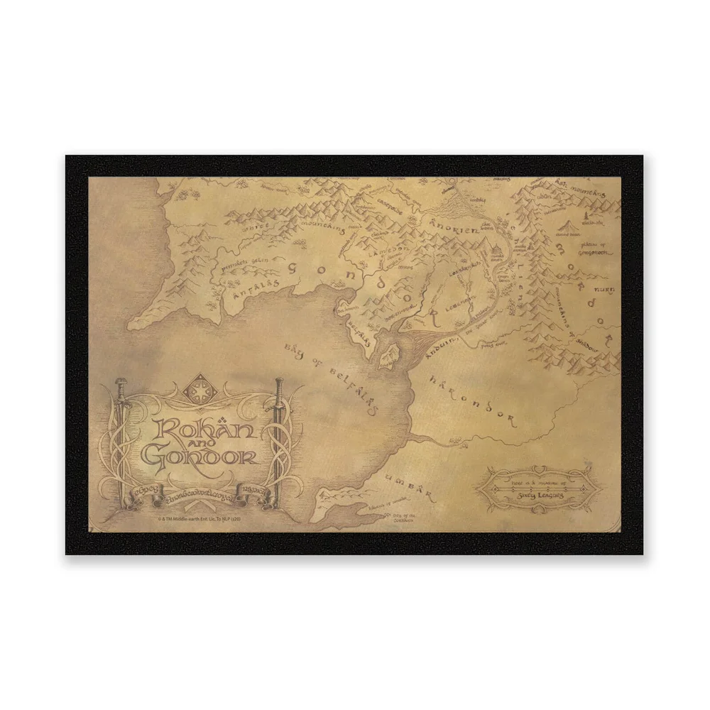 Le Seigneur des Anneaux, Rohan Et Gondor - Tapis d'entrée Image 1